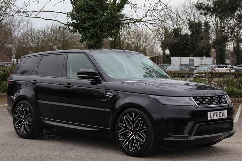 Black Used 2021 Land Rover Range Rover Sport HSE SUV | £32,290 (Super price) - Image 1/4