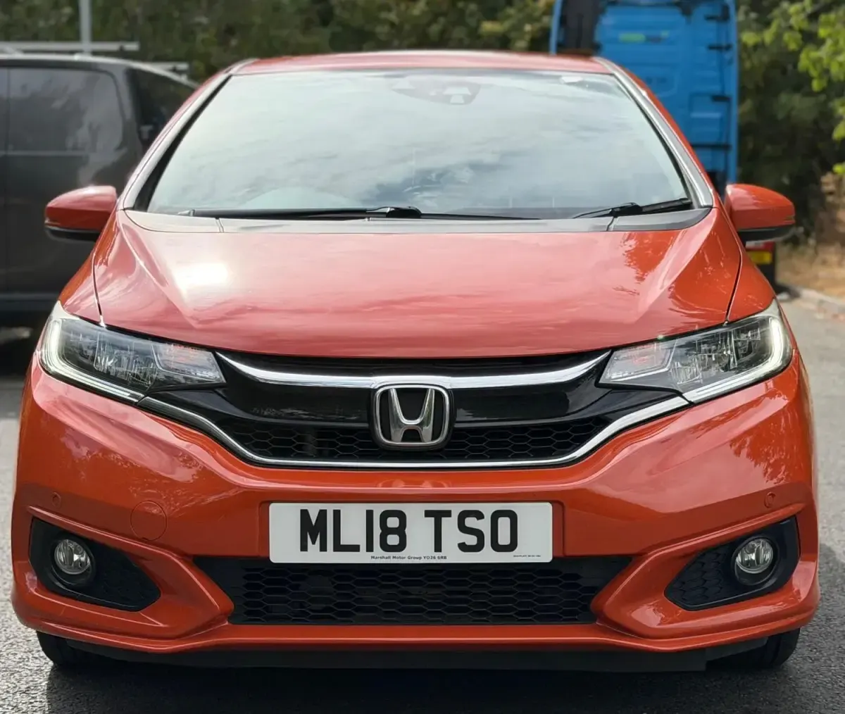 Used Honda Jazz EX 102 HP (75 kW) 2018 Orange Hatchback