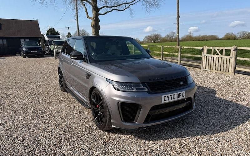 Used Land Rover Range Rover Sport SVR 575 HP (422 kW) 2020 Grey SUV