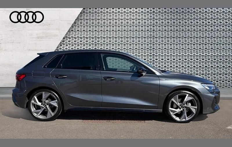 Used Audi A3 Black Edition 147 HP (108 kW) 2025 Grey Hatchback
