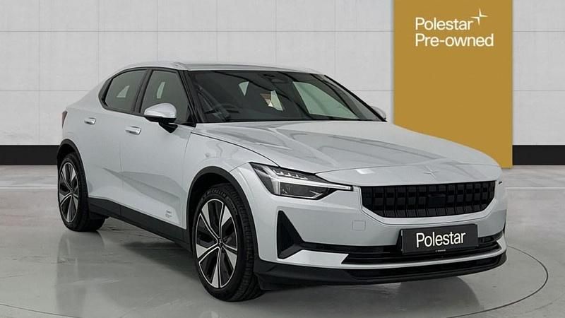 Silver Used 2022 Polestar 2 Long Range Dual motor Sedan | £22,491 (Fair price) - Image 1/4