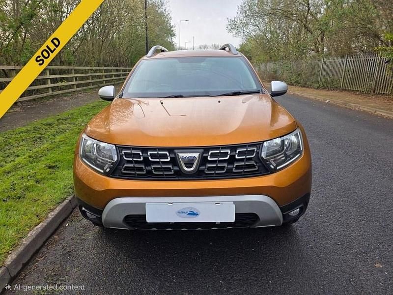 Begagnad Dacia Duster Comfort 130 HK (95 kW) 2019 Orange SUV
