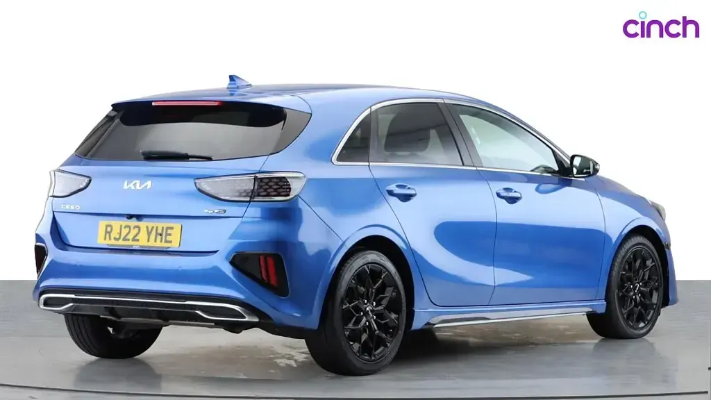 Used Kia Ceed GT-Line 2022 Blue Hatchback