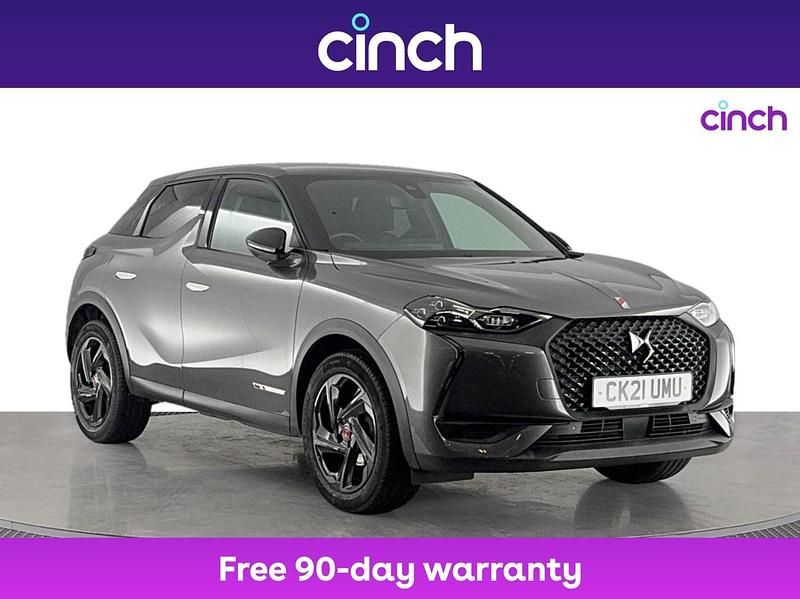 Grey Used 2021 DS Automobiles DS3 Crossback Performance Line Plus SUV | £13,999 (Fair price) - Image 1/3