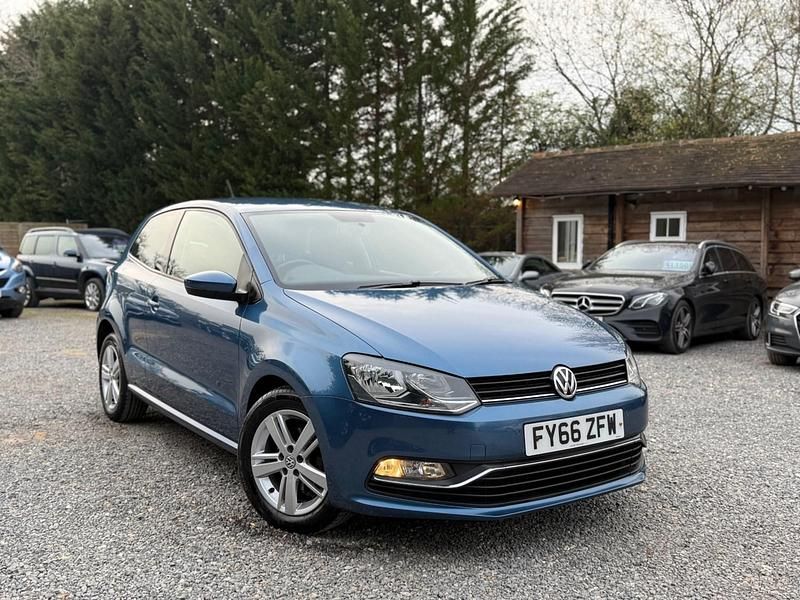 Used VW Polo Match 2016 Blue Hatchback
