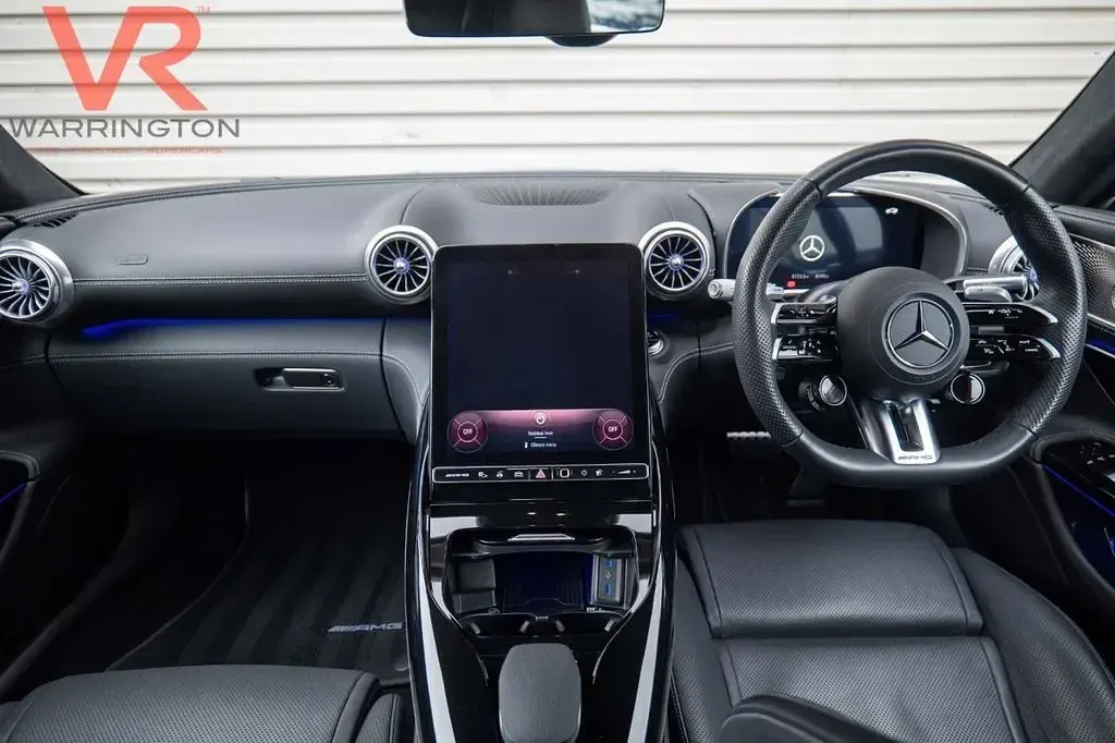 Used Mercedes SL43 AMG Premium Plus 381 HP (280 kW) 2023 Blue Cabriolet
