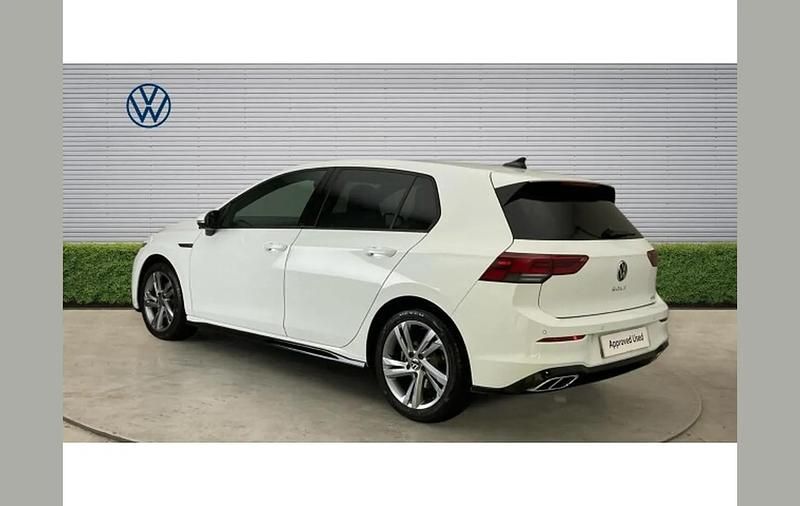 Used VW Golf VIII R-line 150 HP (110 kW) 2024 White Hatchback