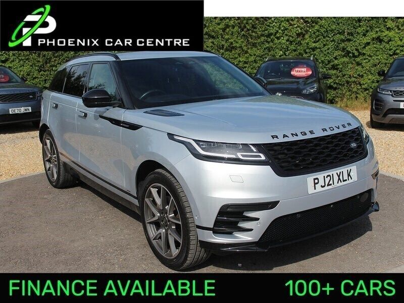 Silver metallic Used 2021 Land Rover Range Rover Velar SE Dynamic SUV | £30,795 (Good price) - Image 1/3