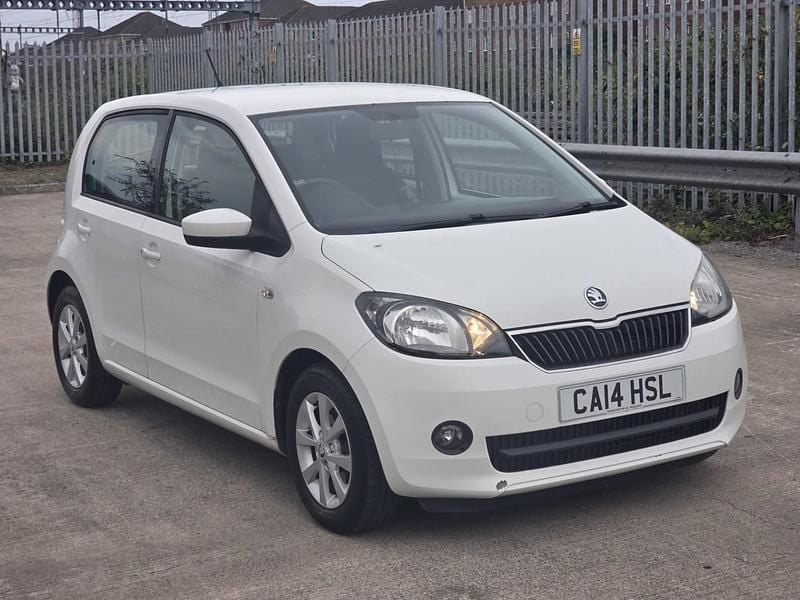 White Used 2014 Skoda Citigo Elegance Hatchback | £3,495 (Good price) - Image 1/4