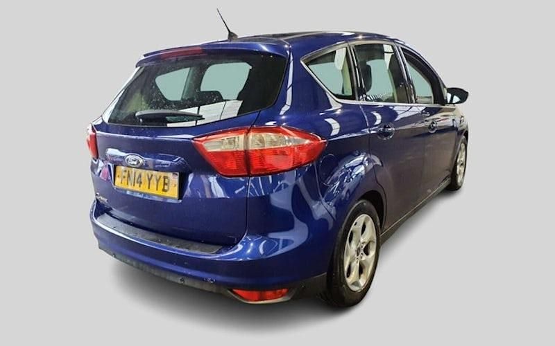 Used Ford C-MAX Zetec 105 HP (77 kW) 2014 Blue MPV