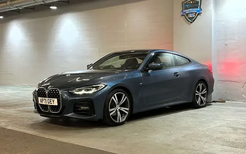 Used BMW 420 M Sport 184 HP (135 kW) 2022 Blue Coupe