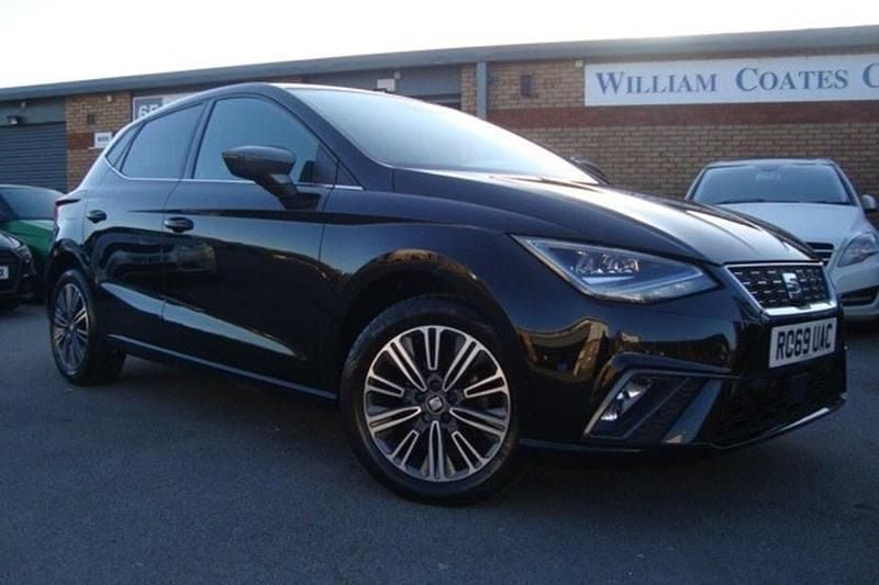 Used Seat Ibiza XCELLENCE 95 HP (69 kW) 2019 Black Hatchback