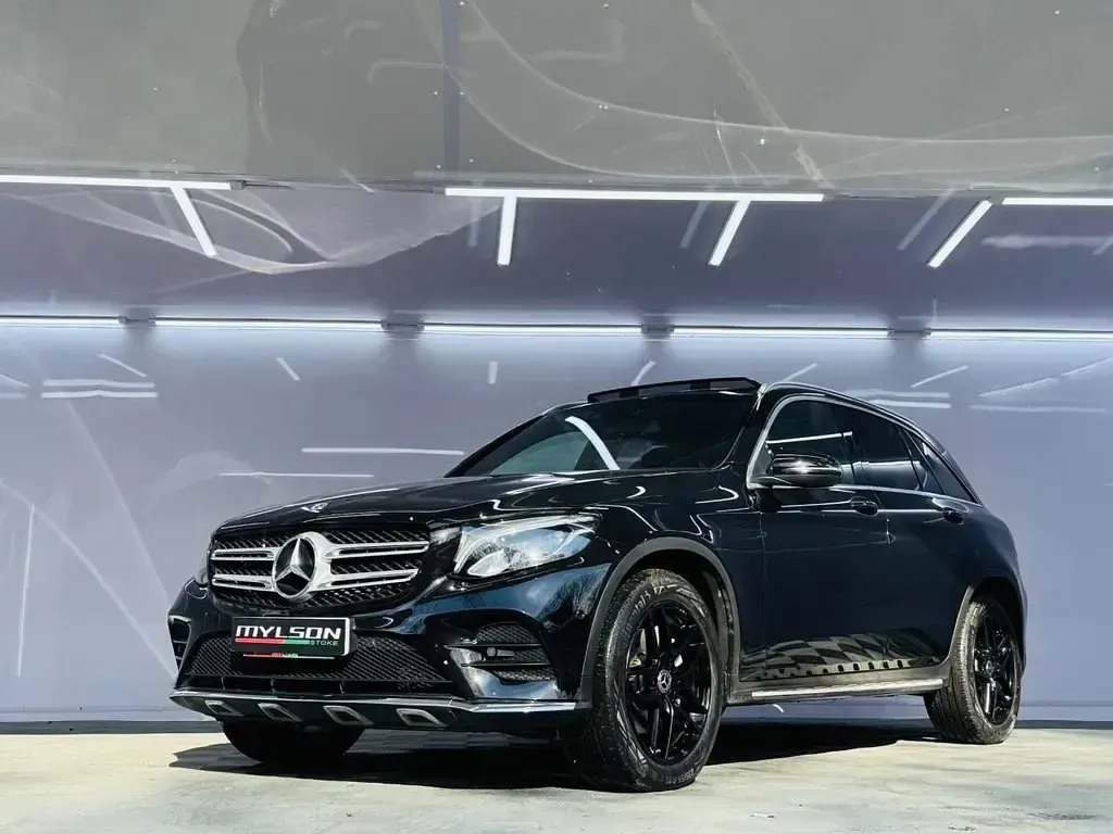Second-hand Mercedes GLC220 AMG line 170 CP (125 kW) 2017 Negru Break