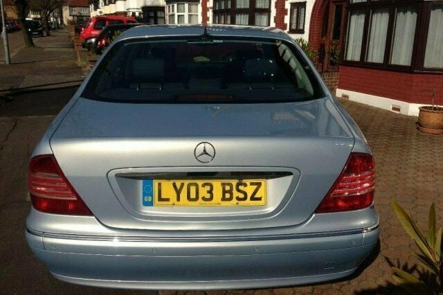 Used Mercedes S350 245 HP (180 kW) 2003 Blue Sedan