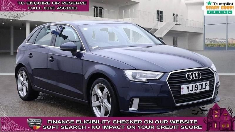 Blue Used 2019 Audi A3 Sportback Sport Hatchback | £12,970 (Super price) - Image 1/4
