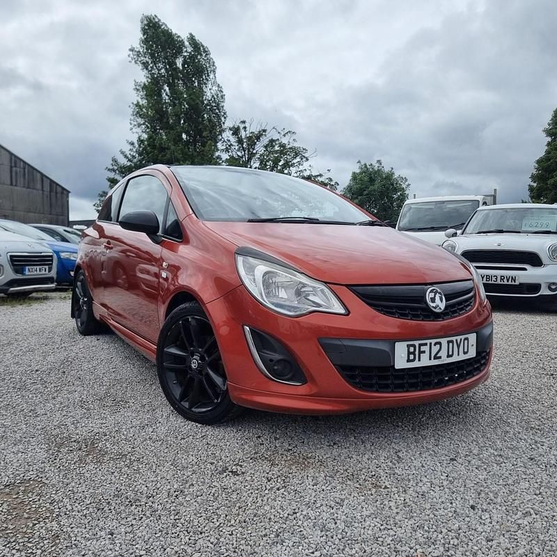 Begagnad Vauxhall Corsa Edition 2012 Orange Halvkombi