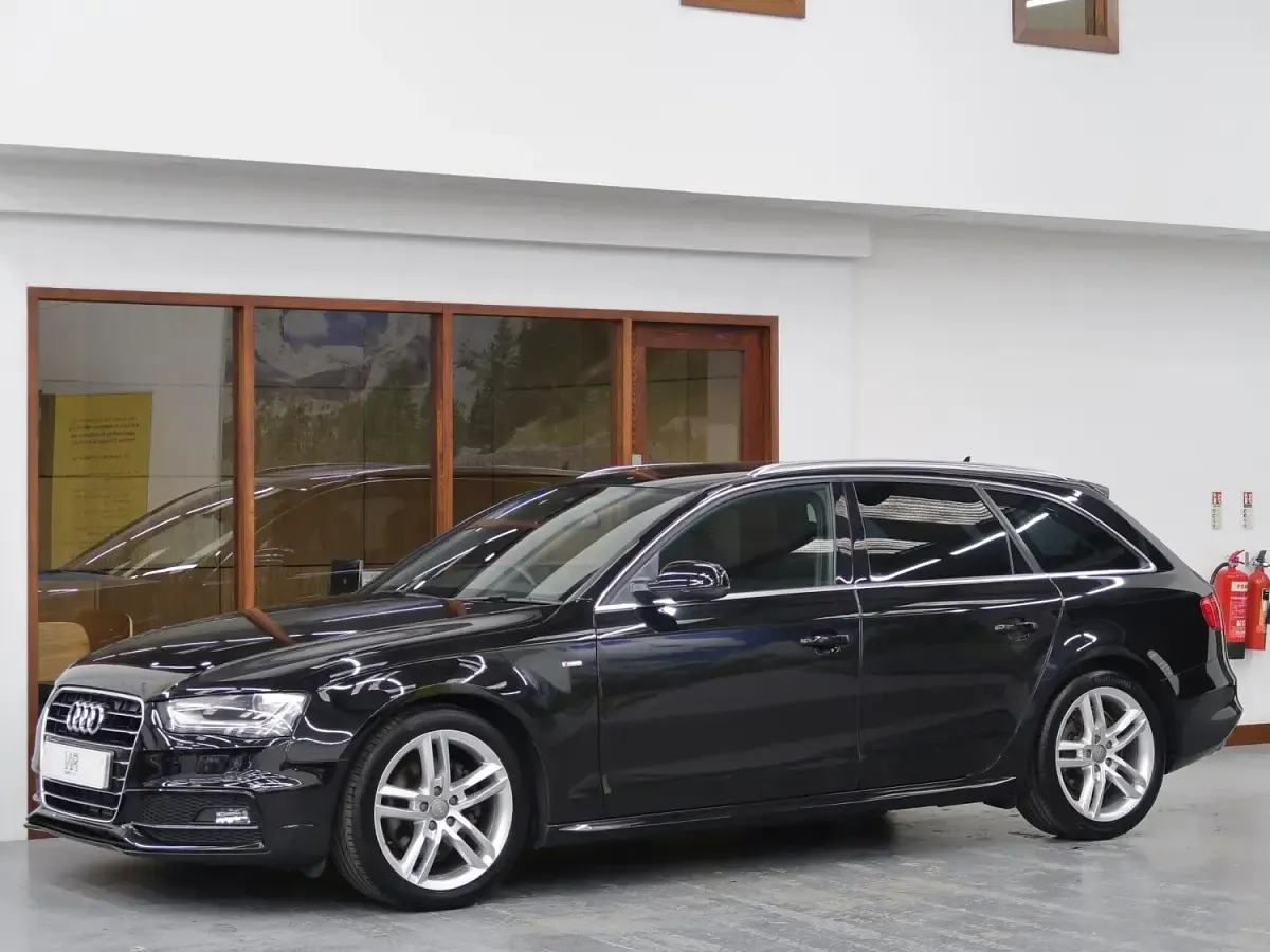 Used Audi A4 S-Line 2015 Black Estate