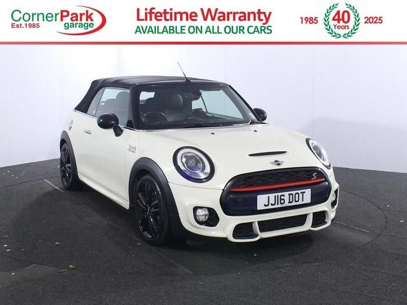 White Used 2016 Mini Cooper S Cabriolet Cabriolet | £11,499 (Fair price) - Image 1/4