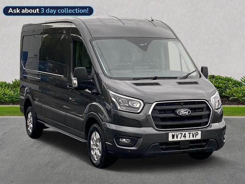 Grey Used 2024 Ford Transit Limited Van | £27,790 (Fair price) - Image 1/4