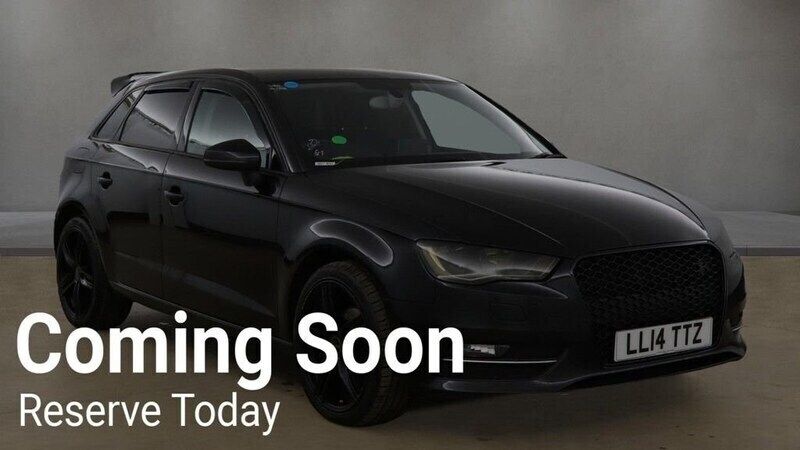 Black Used 2014 Audi A3 Sportback Design Hatchback | £6,495 (Fair price) - Image 1/4