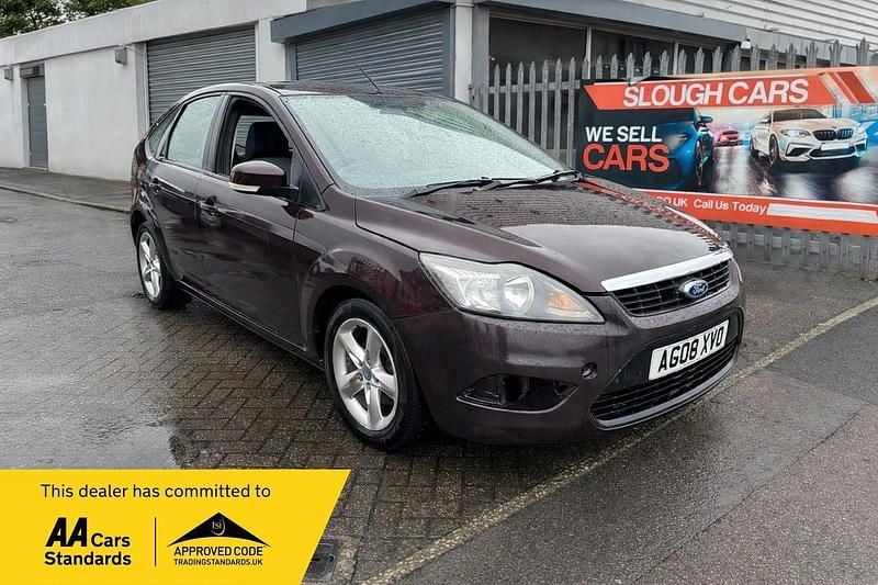 Red Used 2008 Ford Focus Zetec Hatchback | £1,295 (Fair price) - Image 1/4
