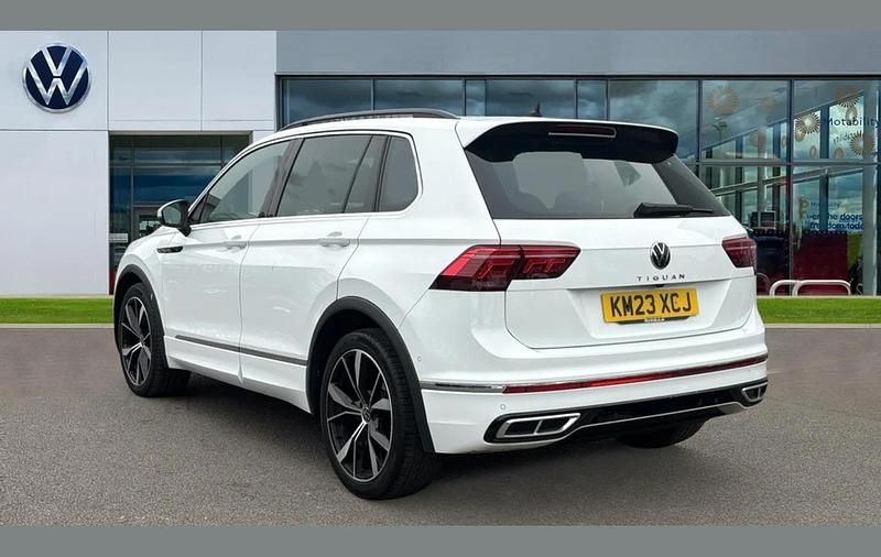 Used VW Tiguan R-line 150 HP (110 kW) 2023 White SUV