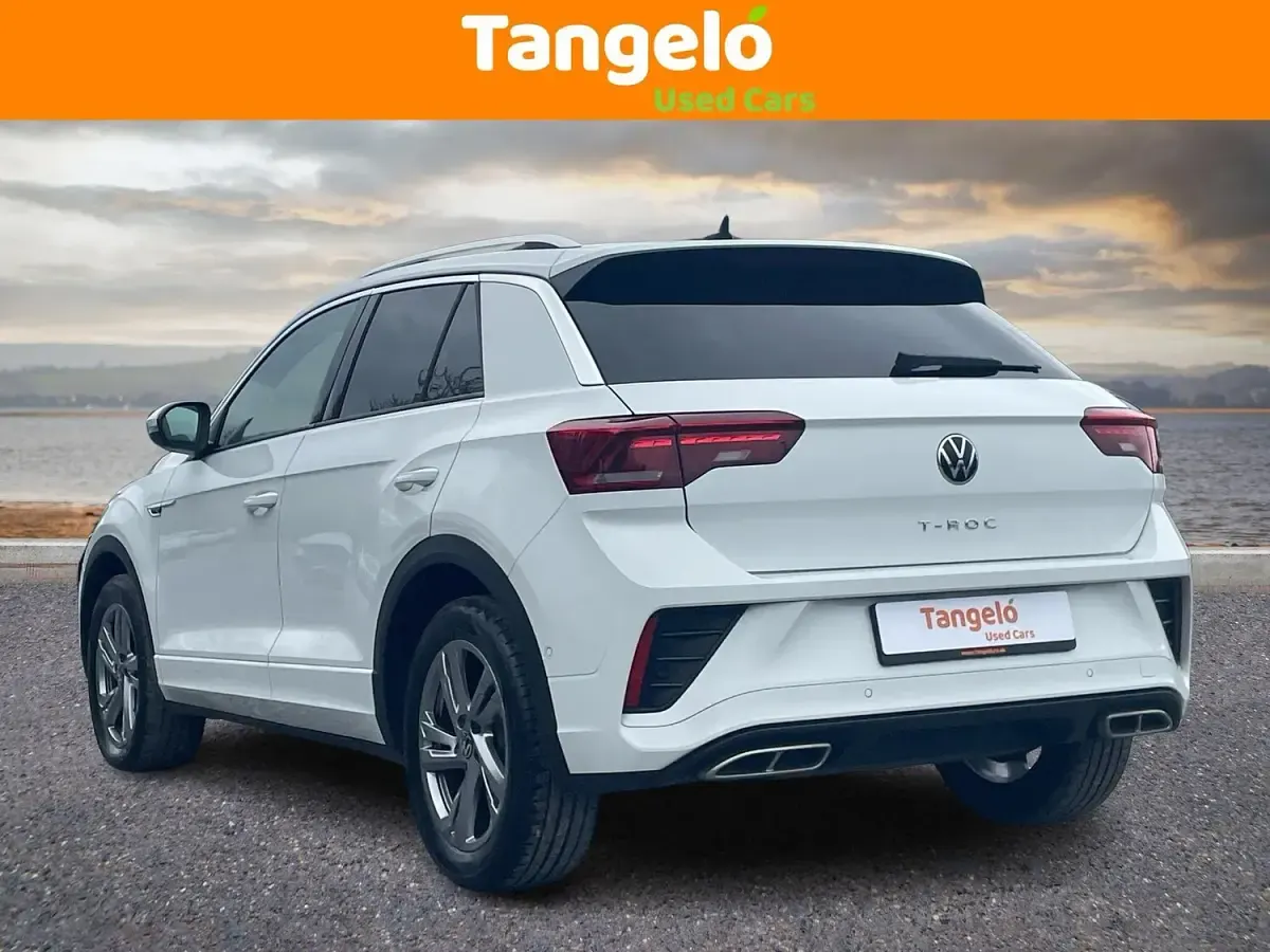 Used VW T-Roc R-line 150 HP (110 kW) 2024 White SUV