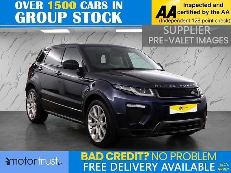 Blue Used 2018 Land Rover Range Rover evoque HSE Dynamic SUV | £13,495 (Super price) - Image 1/4