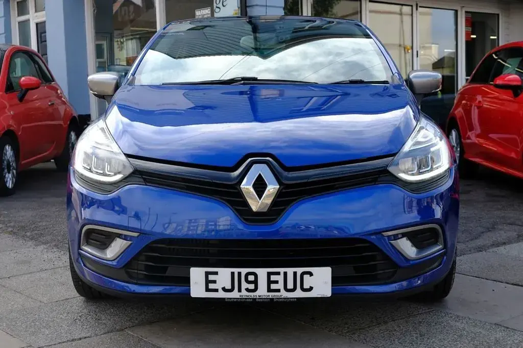 Used Renault Clio GT-Line 89 HP (65 kW) 2019 Blue Hatchback