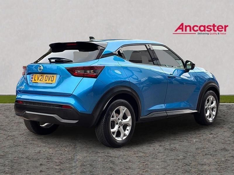 Used Nissan Juke N-Connecta 114 HP (83 kW) 2021 Blue SUV