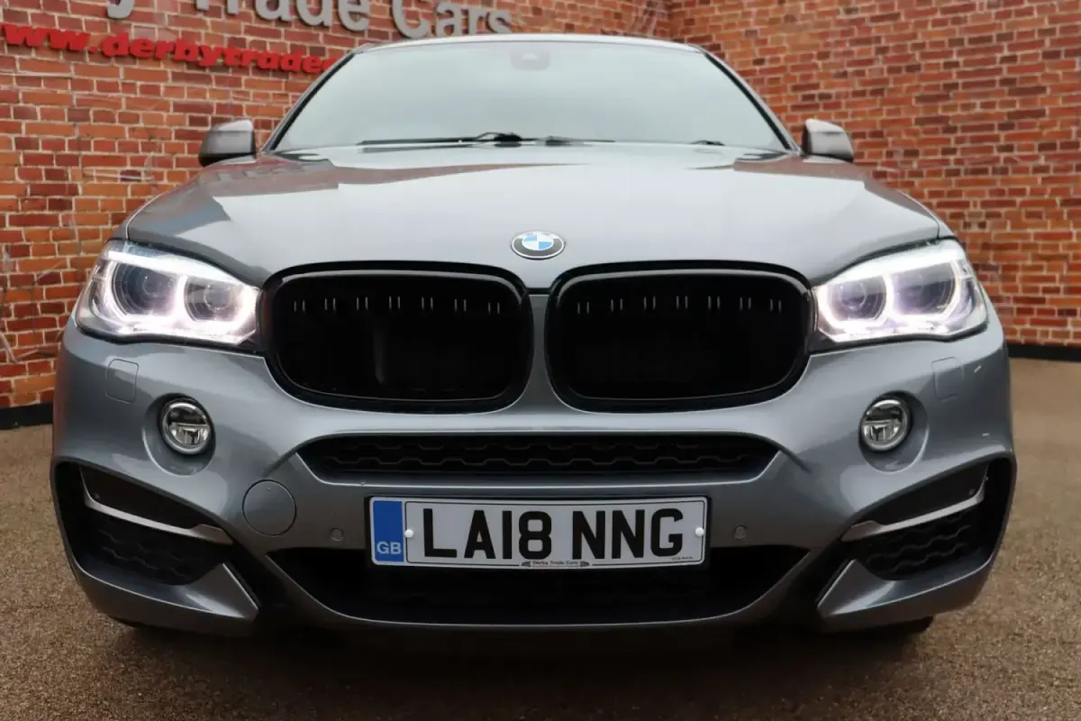 Used BMW X6 381 HP (280 kW) 2018 Grey SUV