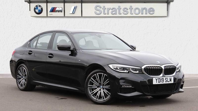 Black Used 2019 BMW 330e M Sport | £19,492 (Fair price) - Image 1/4