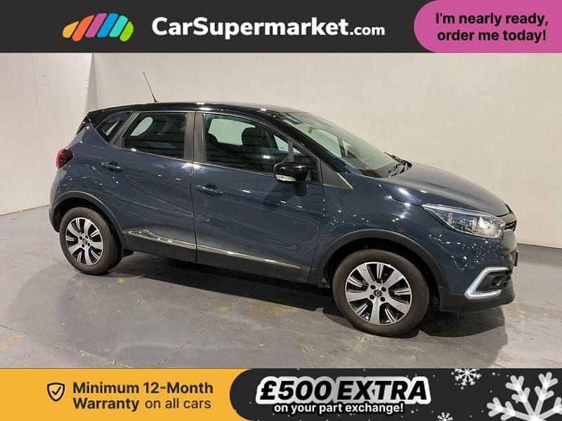 Blue/black Used 2019 Renault Captur Play SUV | £7,497 (Fair price) - Image 1/3