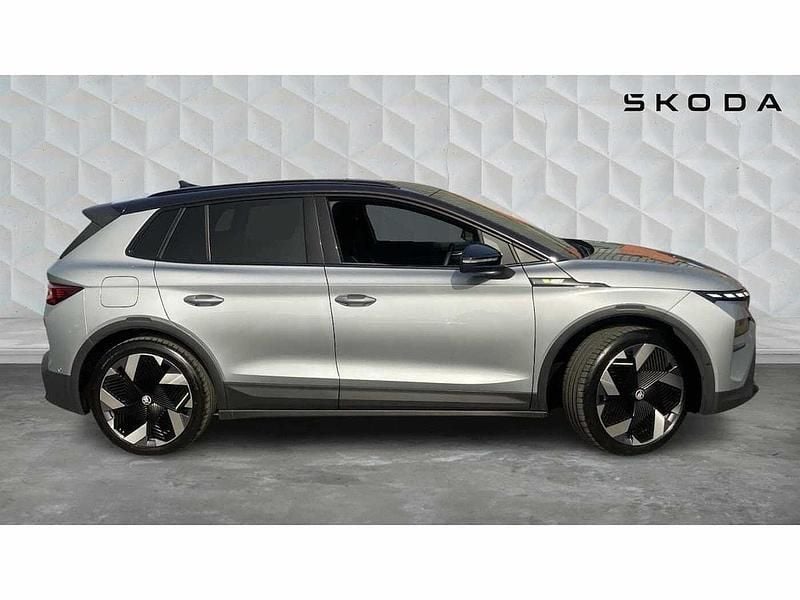 Used Skoda Elroq vRS 183 kW (250 HP) 2026 Smokey silver metallic black magic pearl effect SUV