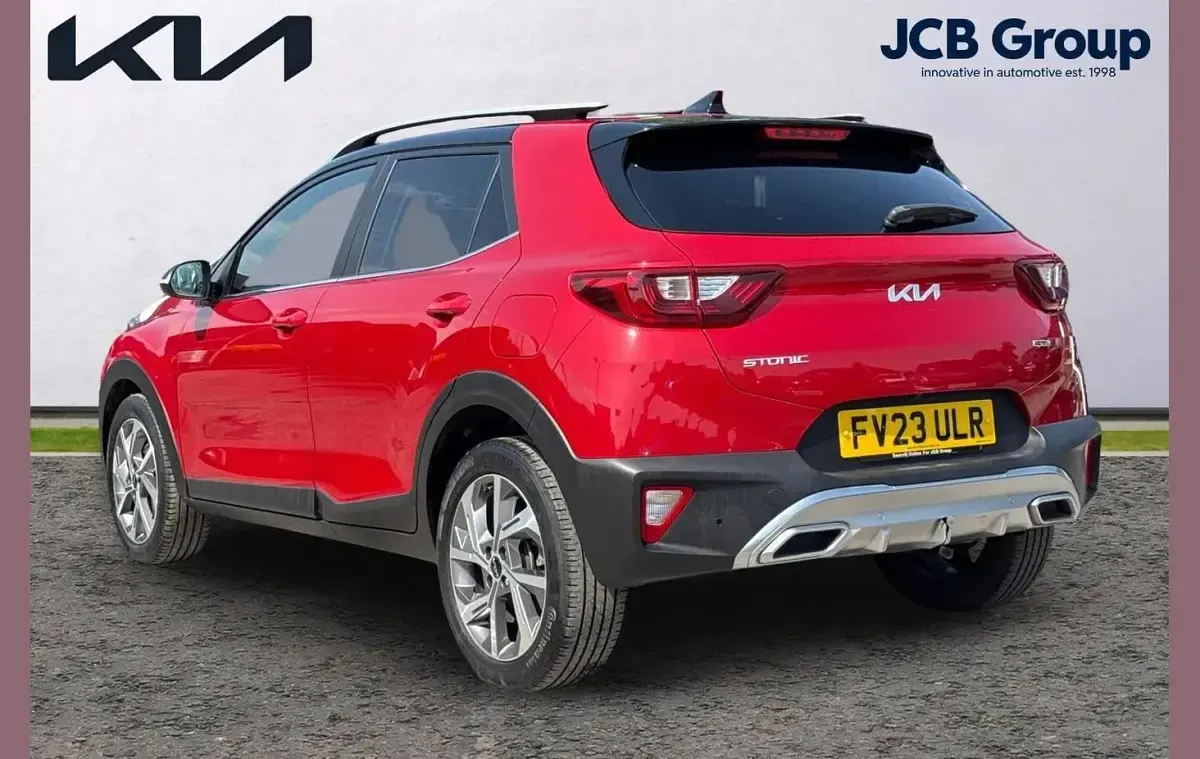 Used Kia Stonic GT-Line S 117 HP (86 kW) 2023 Red SUV