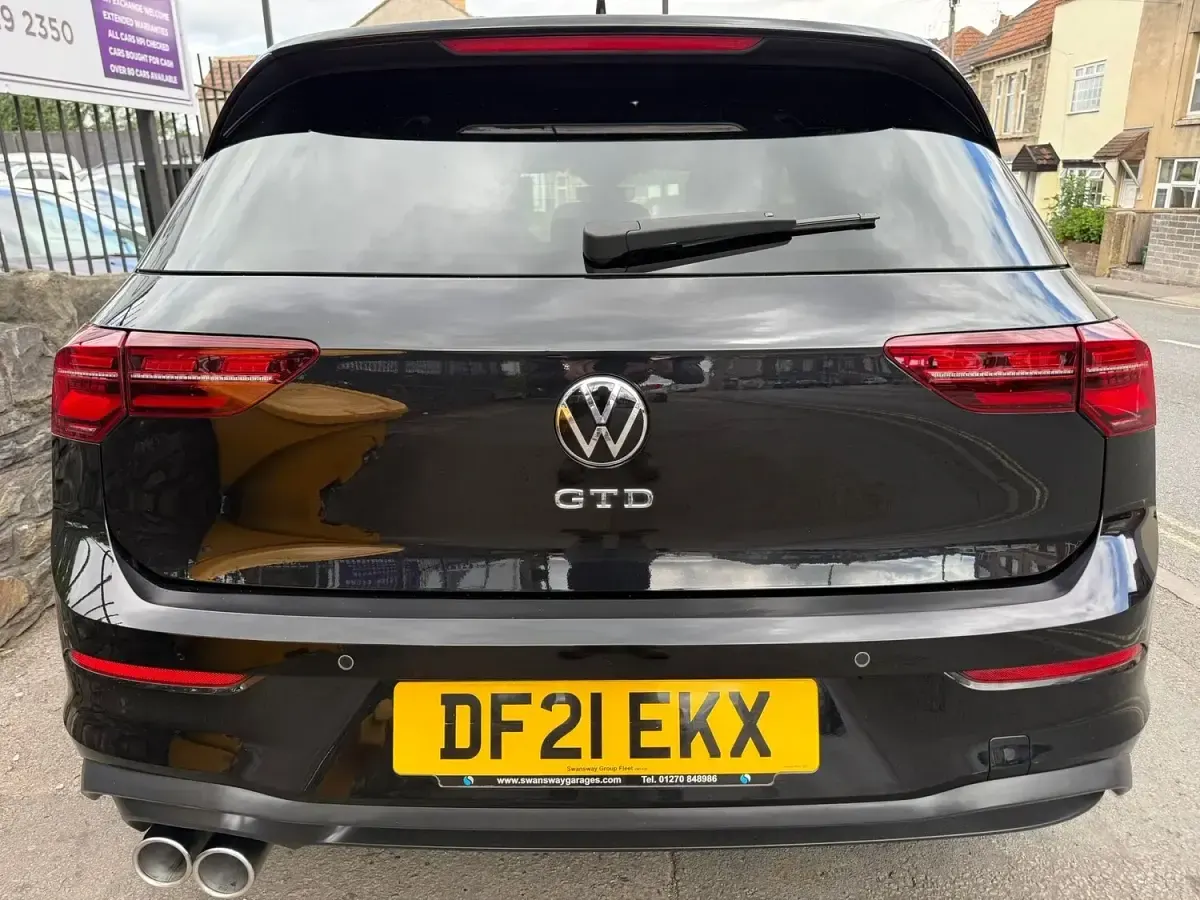 Used VW Golf VII GTD 200 HP (147 kW) 2021 Black Hatchback