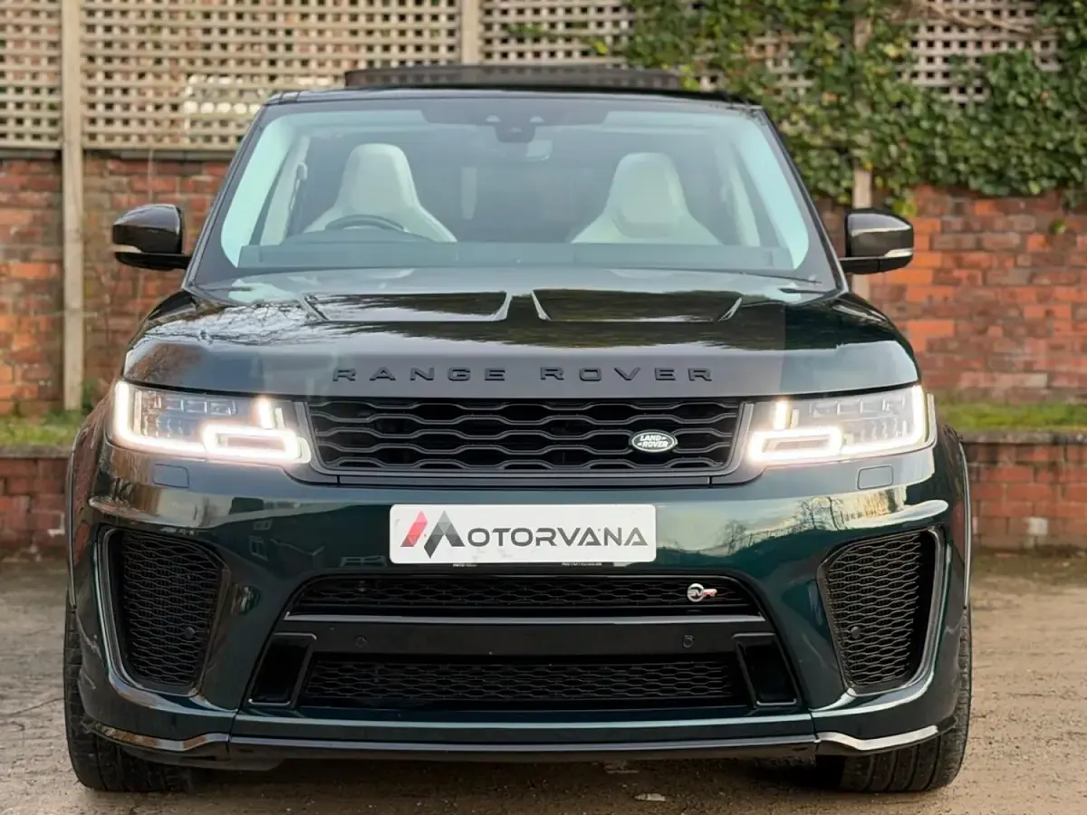 Used Land Rover Range Rover Sport SVR 575 HP (422 kW) 2021 Green SUV