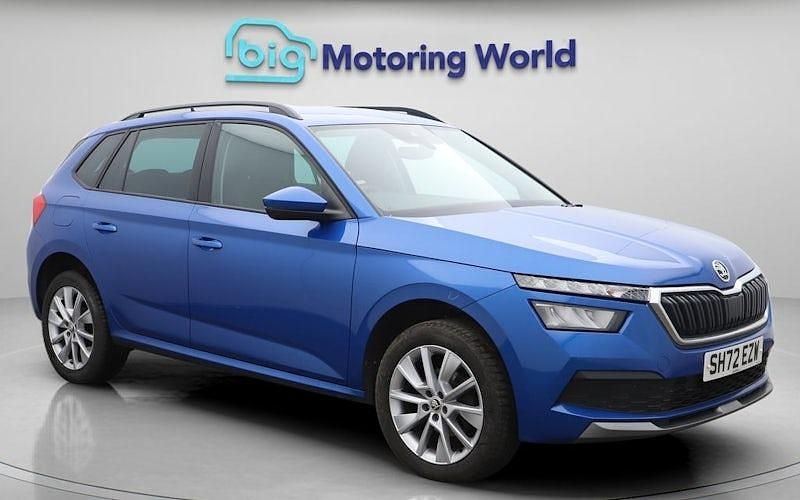 Used Skoda Kamiq SE Drive 95 HP (69 kW) 2022 Blue SUV