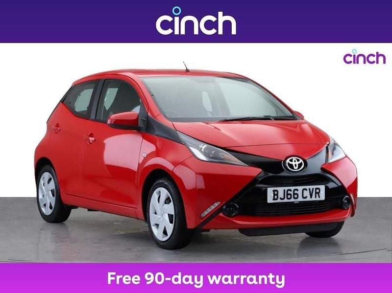 Red Used 2016 Toyota Aygo X-play Hatchback | £7,399 (Fair price) - Image 1/3