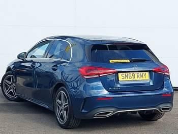 Used Mercedes A180 Executive 116 HP (85 kW) 2019 Blue Hatchback