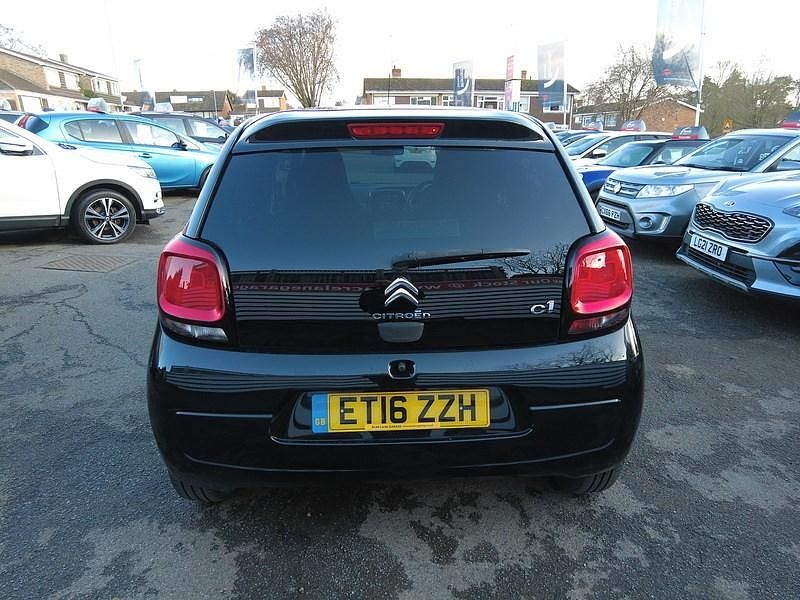 Used Citroën C1 Flair 68 HP (50 kW) 2016 Black Hatchback