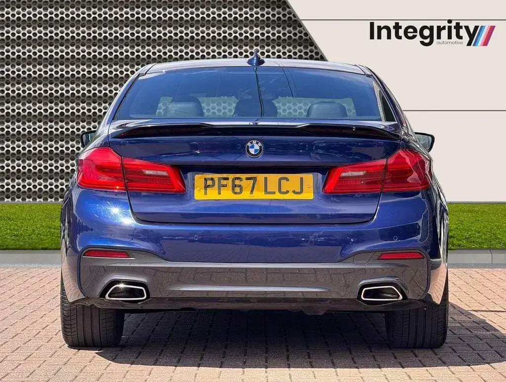 Used BMW 520 M Sport 2018 Blue Sedan