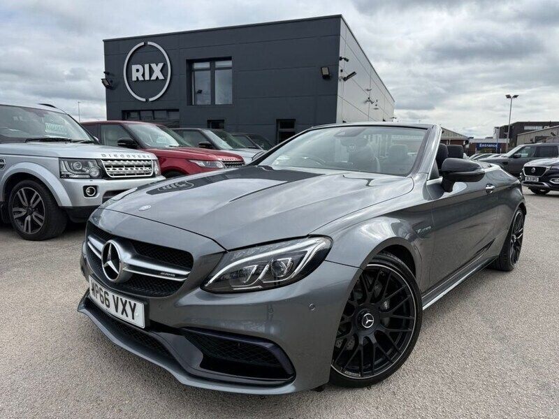 Grey Used 2016 Mercedes C63 AMG AMG Cabriolet | £31,500 (Fair price) - Image 1/4