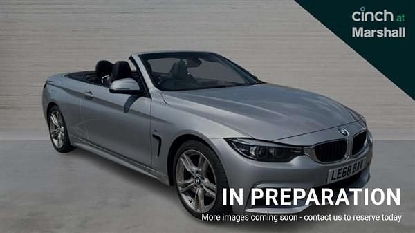 Silver Used 2019 BMW 420 M Sport Cabriolet | £18,308 (A bit pricey) - Image 1/4