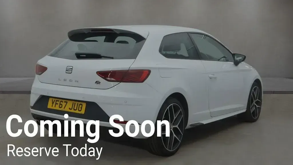 Used Seat Leon FR 150 HP (110 kW) 2018 White Coupe