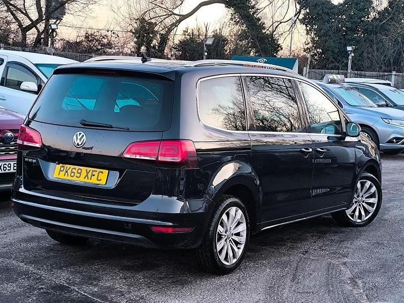 Used VW Sharan SE 150 HP (110 kW) 2019 Black MPV