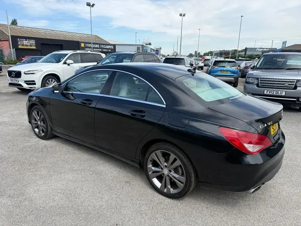 Used Mercedes CLA180 122 HP (89 kW) 2013 Black Coupe
