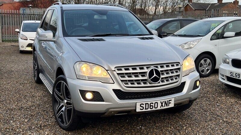 Silver Used 2010 Mercedes ML300 SUV | £5,799 (Fair price) - Image 1/4