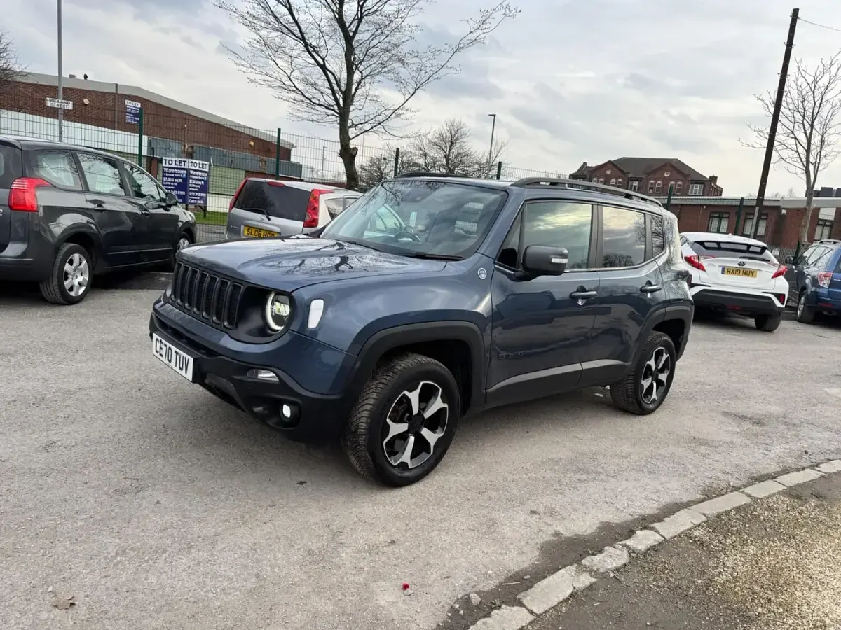 Used Jeep Renegade Trailhawk 2021 Blue SUV
