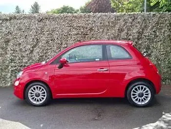 Used Fiat 500 Pop Star 69 HP (50 kW) 2017 Red Hatchback